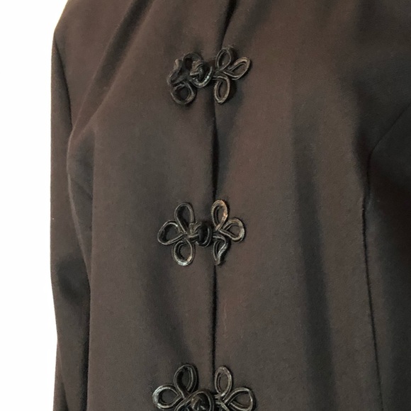 Francine Brower Dresses & Skirts - 2-pc Black Suit with straight skirt Size 4